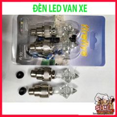 Đèn LED Gắn Van Xe - 7 Màu Sáng Tạo Ánh Sáng Độc Đáo Khi Di Chuyển, Phụ Kiện Ô Tô, Xe Máy, Xe Đạp Bền Bỉ Chống Nước