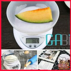 Cân Điện Tử B05 Chính Xác - Thiết Bị Tiện Ích Cho Nhà Bếp và Làm Bánh, Đo Trọng Lượng Từ 1g Đến 5kg, Dễ Dàng Sử Dụng