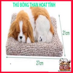 Thú Bông Chó Mèo Than Hoạt Tính Nano - Trang Trí Ô Tô Dễ Thương Giúp Khử Mùi Hôi Hiệu Quả