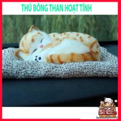Thú Bông Chó Mèo Than Hoạt Tính Nano - Trang Trí Ô Tô Dễ Thương Giúp Khử Mùi Hôi Hiệu Quả