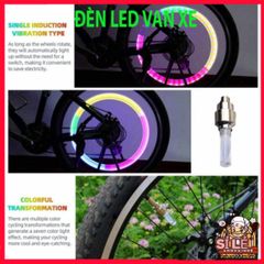 Đèn LED Van Lốp Xe Đạp - Đèn Phát Sáng An Toàn Nhiều Màu, Tự Động Kích Hoạt Khi Quay, Phụ Kiện Thời Trang Cho Xe Đạp Ban Đêm