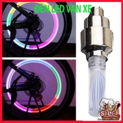 Đèn LED Van Lốp Xe Đạp - Đèn Phát Sáng An Toàn Nhiều Màu, Tự Động Kích Hoạt Khi Quay, Phụ Kiện Thời Trang Cho Xe Đạp Ban Đêm