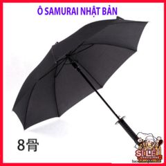 Ô Dù Katana Samurai Đa Năng Chống Nắng Mưa - Phụ Kiện Thời Trang Kiếm Hiệp Màu Đen Siêu Cá Tính