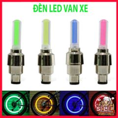 Đèn LED Bánh Xe Chống Thấm Nước - Đèn Trang Trí Đa Sắc Cho Ô Tô, Xe Máy, Xe Đạp, Lốp Van, Bộ 2/4 Chiếc