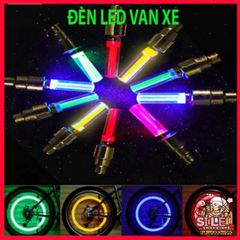 Đèn LED Bánh Xe Chống Thấm Nước - Đèn Trang Trí Đa Sắc Cho Ô Tô, Xe Máy, Xe Đạp, Lốp Van, Bộ 2/4 Chiếc