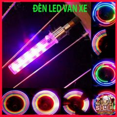Đèn LED Bánh Xe Đạp 5 Đèn Nhiều Màu - Đèn Phát Sáng An Toàn Cho Xe Đạp Leo Núi - Phụ Kiện Đẹp Mắt Dễ Lắp Đặt