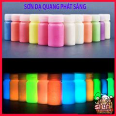 Chai Sơn Dạ Quang Acrylic 15g - Màu Sắc Huỳnh Quang Phát Sáng Vĩnh Viễn - Nghệ Thuật và Trang Trí Màu Sắc Rực Rỡ