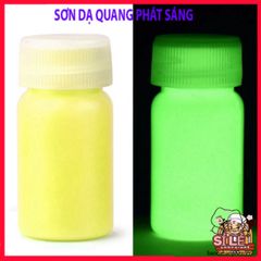 Chai Sơn Dạ Quang Acrylic 15g - Màu Sắc Huỳnh Quang Phát Sáng Vĩnh Viễn - Nghệ Thuật và Trang Trí Màu Sắc Rực Rỡ