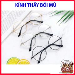 Kính Mắt Tròn Nobita D26 Nhiều Màu - Kiểu Dáng Thầy Bói Mù Đáng Yêu, Phụ Kiện Thời Trang Nữ Nam, Bảo Vệ Mắt Và Phong Cách Nổi Bật
