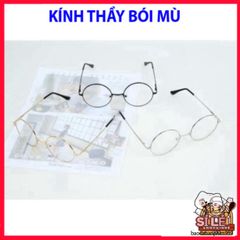 Kính Mắt Tròn Nobita D26 Nhiều Màu - Kiểu Dáng Thầy Bói Mù Đáng Yêu, Phụ Kiện Thời Trang Nữ Nam, Bảo Vệ Mắt Và Phong Cách Nổi Bật
