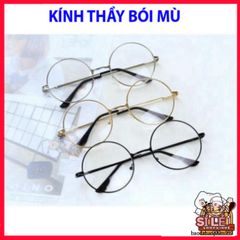 Kính Mắt Tròn Nobita D26 Nhiều Màu - Kiểu Dáng Thầy Bói Mù Đáng Yêu, Phụ Kiện Thời Trang Nữ Nam, Bảo Vệ Mắt Và Phong Cách Nổi Bật