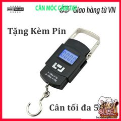 Cân Điện Tử Cầm Tay Mini Màn Hình HD - Cân Hành Lý Tối Đa 50kg, Dễ Dàng Sử Dụng, Phù Hợp Mua Sắm và Giao Nhận