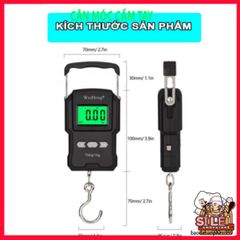 Cân Điện Tử Mini WH A22 75kg - Thiết Kế Xách Tay Thon Gọn, Màn Hình LCD Rõ Ràng, Pin AAA Dễ Thay Thế, Bảo Hành 12 Tháng