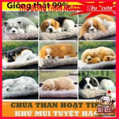 Thú bông khử mùi than hoạt tính - Đồ trang trí ô tô dễ thương, giúp lọc khí trong lành cho không gian sống và xe hơi.