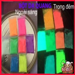 Bột Dạ Quang 6g Phát Sáng Huỳnh Quang - Nghệ Thuật Sáng Tạo Tạo Hiệu Ứng Ánh Sáng Lung Linh Cho Thủ Công Mỹ Nghệ