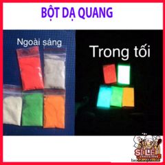 Bột Dạ Quang 6g Phát Sáng Huỳnh Quang - Nghệ Thuật Sáng Tạo Tạo Hiệu Ứng Ánh Sáng Lung Linh Cho Thủ Công Mỹ Nghệ