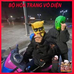 Mặt Nạ Cá Da Xanh Silicon Vui Nhộn - Phụ Kiện Cosplay Độc Đáo Cho Tiệc Hóa Trang, Halloween, Giáng Sinh