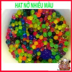 Bộ 10,000 Hạt Nở Đa Sắc Nhật Bản 100g - Hạt Trang Trí Cây Cảnh, Tạo Slime, Ngâm Nước Thú Vị