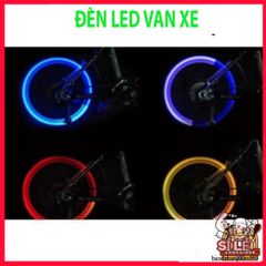 Đèn Led Van Xe Phát Sáng - Thiết Bị Độc Đáo Gắn Nắp Van Xe Đạp Xe Máy, Phát Sáng Khi Di Chuyển, Chống Nước, Tiết Kiệm Năng Lượng