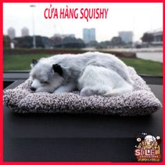 Gấu Bông Chó Poodle Lông Xù Nâu 99% Giống Thật - Phụ Kiện Khử Mùi Ô Tô Dễ Thương & Tiện Lợi, Thú Cưng Đáng Yêu