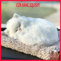 Gấu Bông Chó Poodle Lông Xù Nâu 99% Giống Thật - Phụ Kiện Khử Mùi Ô Tô Dễ Thương & Tiện Lợi, Thú Cưng Đáng Yêu