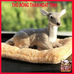 Thú Nhồi Bông Gấu Lông Mềm - Khử Mùi, Lọc Không Khí Bằng Than Hoạt Tính - Phụ Kiện Dễ Thương Cho Xe Hơi và Ngôi Nhà