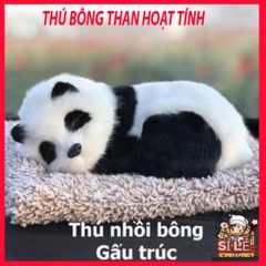 Thú Bông Khử Mùi Lõi Than Hoạt Tính - Phụ Kiện Trang Trí Ô Tô và Không Gian Sống Cho Chó Mèo - Giải Pháp Thoải Mái Mới Mẻ