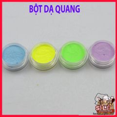 Bột Sơn Móng Tay Phát Quang Dạ Quang Lấp Lánh - Màu Neon Rực Rỡ Tỏa Sáng Trong Bóng Tối - Sáng Tạo Nghệ Thuật Làm Móng