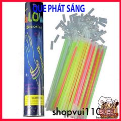 Que Thắp Sáng Dạ Quang Nhiều Màu - 100 Que 20cm, Đèn Trang Trí Tiệc Tùng, 5 Màu Sắc Rực Rỡ, Kết Nối Sáng Tạo
