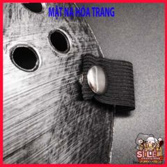Mặt Nạ Hóa Trang Jason - Phụ Kiện Halloween Kinh Dị Độc Đáo cho Bữa Tiệc - Chất Liệu Nhựa Bền Bỉ, Thoải Mái, Phù Hợp Tất Cả Kích Cỡ