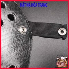 Mặt Nạ Hóa Trang Jason - Phụ Kiện Halloween Kinh Dị Độc Đáo cho Bữa Tiệc - Chất Liệu Nhựa Bền Bỉ, Thoải Mái, Phù Hợp Tất Cả Kích Cỡ