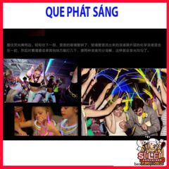 Hộp 100 Que Phát Sáng Dạ Quang Đa Màu - Lightstick Thắp Sáng Tiệc Tùng, Hoạt Động Ngoài Trời, Đầu Nối Linh Hoạt cho Trẻ Em và Gia Đình