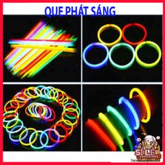 Hộp 100 Que Phát Sáng Dạ Quang Đa Màu - Lightstick Thắp Sáng Tiệc Tùng, Hoạt Động Ngoài Trời, Đầu Nối Linh Hoạt cho Trẻ Em và Gia Đình