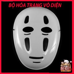 Bộ Hóa Thân Áo Choàng Đen và Mặt Nạ Vô Diện VBJ80 - Trang Phục Nhập Vai Spirited Away Cho Người Lớn và Trẻ Em