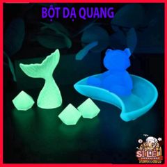 Bột màu Dạ quang siêu sáng 10g - 12 màu sắc rực rỡ, phát sáng mạnh mẽ trong bóng tối, trang trí sáng tạo cho không gian sống.