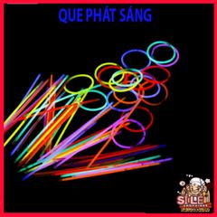 Bộ sản phẩm Que Phát Sáng 20 & 100 kèm đầu nối tạo vòng đeo tay - Dạ quang vui nhộn cho tiệc tùng, hoạt động ban đêm.