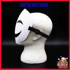 Mặt Nạ Cosplay Anime Đen Trắng Hgvn Hiruko - Trang Phục Halloween Độc Đáo, Quà Tặng Thú Vị Cho Tín Đồ Văn Hóa Nhật Bản
