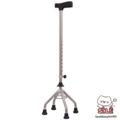 Gậy Chống 4 Chân Lucass B-924 - Thiết Bị Hỗ Trợ Đi Lại An Toàn Cho Người Cao Tuổi - Điều Chỉnh Chiều Cao Dễ Dàng