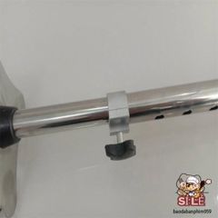Gậy Tập Đi 4 Chân - Hỗ Trợ Di Chuyển An Toàn Cho Người Già, Thép Mạ Chrome, Chống Trơn Trượt, Thiết Kế Linh Hoạt, Đảm Bảo An Toàn
