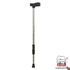 Gậy Tập Đi 4 Chân - Hỗ Trợ Di Chuyển An Toàn Cho Người Già, Thép Mạ Chrome, Chống Trơn Trượt, Thiết Kế Linh Hoạt, Đảm Bảo An Toàn