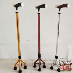 Gậy đi bộ Lucass điều chỉnh chiều cao - Gậy hỗ trợ 1 chân cho người cao tuổi, an toàn và tiện lợi, nhẹ, dễ sử dụng.