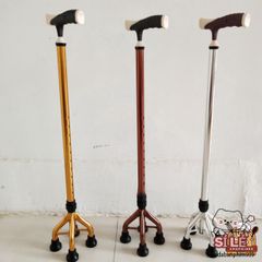 Gậy đi bộ Lucass điều chỉnh chiều cao - Gậy hỗ trợ 1 chân cho người cao tuổi, an toàn và tiện lợi, nhẹ, dễ sử dụng.