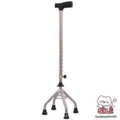 Gậy chống inox 1-3-4 chân Oromi - Nạng hỗ trợ di chuyển an toàn cho người già, dễ dàng điều chỉnh và sử dụng, bám chắc trên mọi bề mặt.