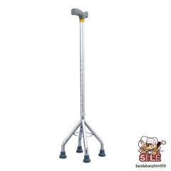 Gậy chống inox 1-3-4 chân Oromi - Nạng hỗ trợ di chuyển an toàn cho người già, dễ dàng điều chỉnh và sử dụng, bám chắc trên mọi bề mặt.