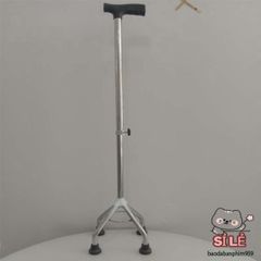 Gậy chống inox 1-3-4 chân Oromi - Nạng hỗ trợ di chuyển an toàn cho người già, dễ dàng điều chỉnh và sử dụng, bám chắc trên mọi bề mặt.