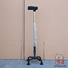 Gậy chống inox 1-3-4 chân Oromi - Nạng hỗ trợ di chuyển an toàn cho người già, dễ dàng điều chỉnh và sử dụng, bám chắc trên mọi bề mặt.