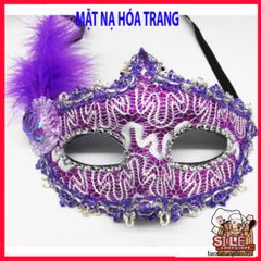 Mặt Nạ Lông Vũ Công Chúa - Mặt Nạ Halloween và Giáng Sinh Sang Trọng, Dễ Dàng Phối Đồ Thời Trang, Tiệc Hóa Trang