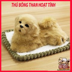 Thú Bông Ngựa Đôi Màu Vàng - Khử Mùi, Lọc Khí Tự Nhiên Cho Ô Tô, Phụ Kiện Dễ Thương Cho Bé Yêu