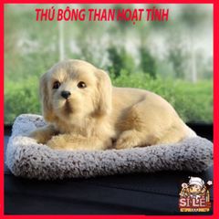 Gấu Bông Mẹ Con Vàng Mượt - Thiết Bị Khử Mùi Lõi Than Hoạt Tính, Phụ Kiện Xe Hơi, Trang Trí Không Gian Sống