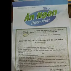 Siro Ăn Ngon Thịnh Phát - Giải Pháp Cho Bé Biếng Ăn, Hỗ Trợ Ăn Uống - Thực Phẩm Chức Năng Dành Cho Trẻ Từ 1-9 Tuổi